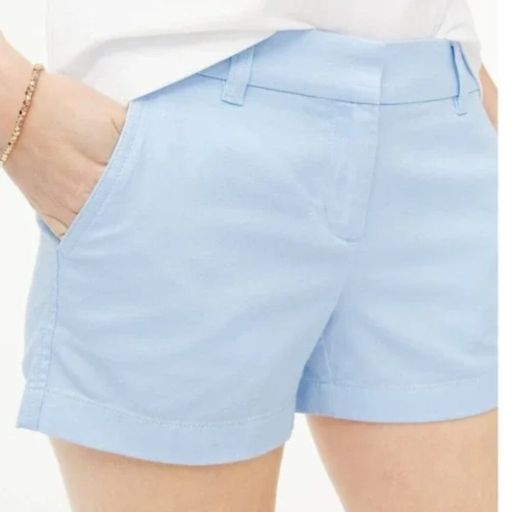 J. Crew 3.5" Classic Chino Short - Blue